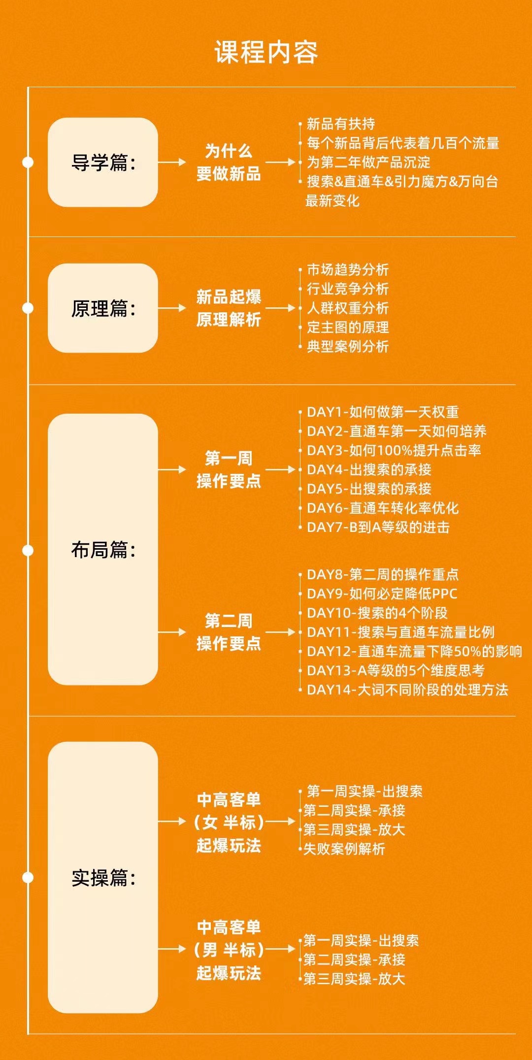 《新品打爆实战班》一套完整的实操实战落地方法，打爆链接超2000+（28节课)