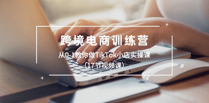 跨境电商训练营：从0-1教你做TikTok小店实操课