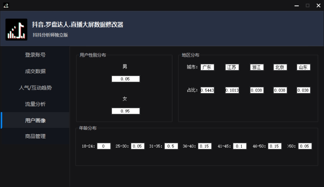 【抖音必备】抖抖分析师–某音直播大屏修改器 “大佬”神器【脚本+教程】