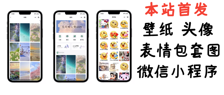 小白0基础搭建微信壁纸头像表情包小程序：一单赚几百【含源码+视频教程】