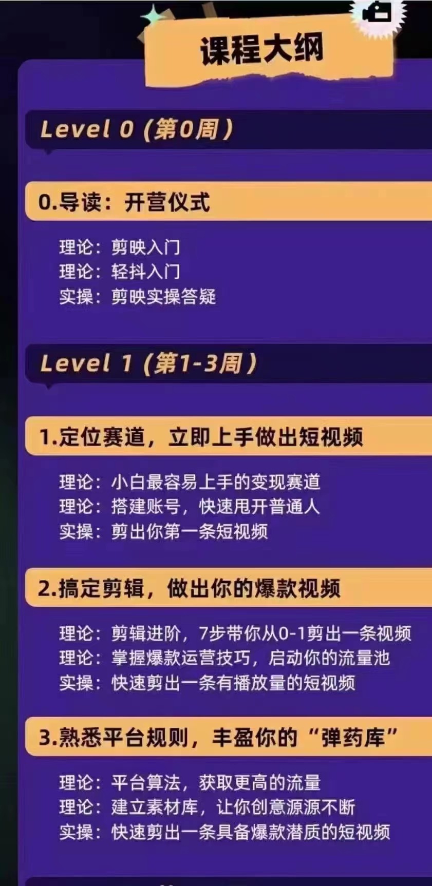 抖音变现实操训练营：0基础打造爆款500W+短视频